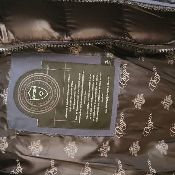 Women's Navy Blue HEAVY DUTY winter coat - Picture 7 of 10